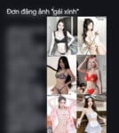 Đơn lên bài gái xinh