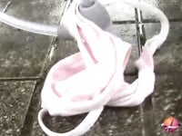 Em gái mặt dâm lồn rậm lông bị khoá quần lót