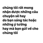 Hãy gửi truyện sẽ  hay ý tưởng về cho chúng tôi