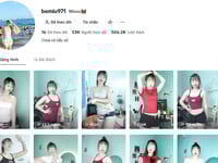 tiktok bemiu971 nhảy lắc đít siêu nứng