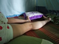 Chụp lén chị đang ngủ mời mọi người thưởng thức