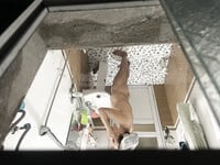 Chụp lén bà chị múp tắm