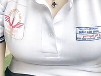 Tướng múp của các em THPT lộ áo vú