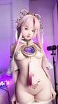 Em loli cosplay khoe hàng