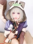 Em gái cosplay loli