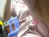 Chụp lén dì ruột kkk