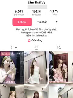 Tiktoker Lâm Thái Vy chơi les