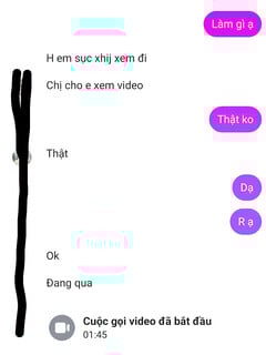 Chị đẹp nhắn cho xem l