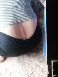 Mông đít to béo của mẹ vợ