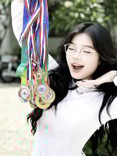 Phò non Quỳnh Thy mặt dâm