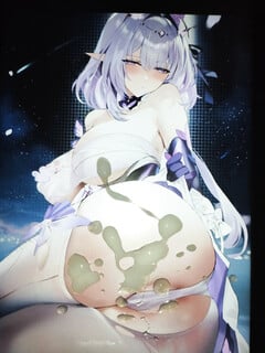 Bắn tinh lên anime