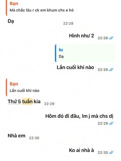 E ng iu kể lại chuyện nén dẫn ck e về nhà đụ