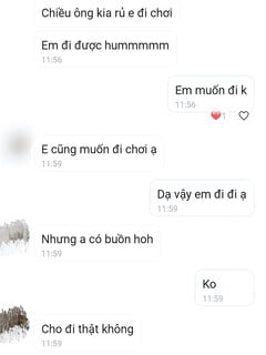 Yêu xa, để ny làm bồn chứa tinh cho người khác