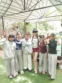 tổng hợp mấy em mặc quần sọc cho anh em sục