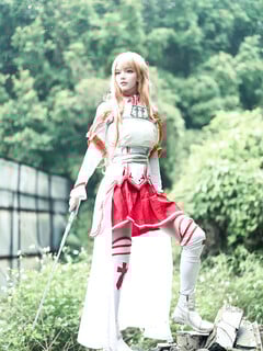 Cosplay yuki asuna khoa hàng